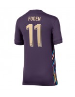 England Phil Foden #11 Bortedrakt Dame EM 2024 Korte ermer